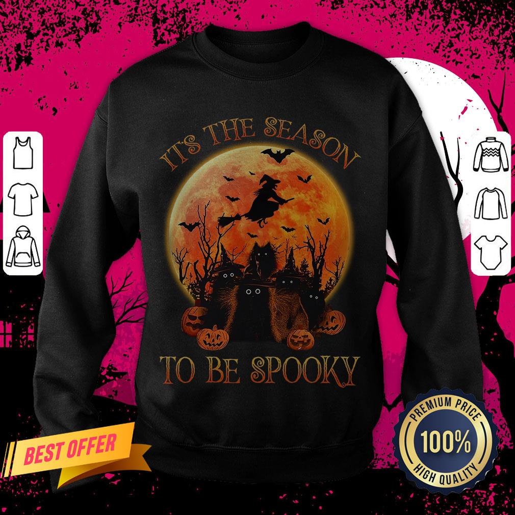 Cat It's The Season To Be Spooky Halloween Shirt
