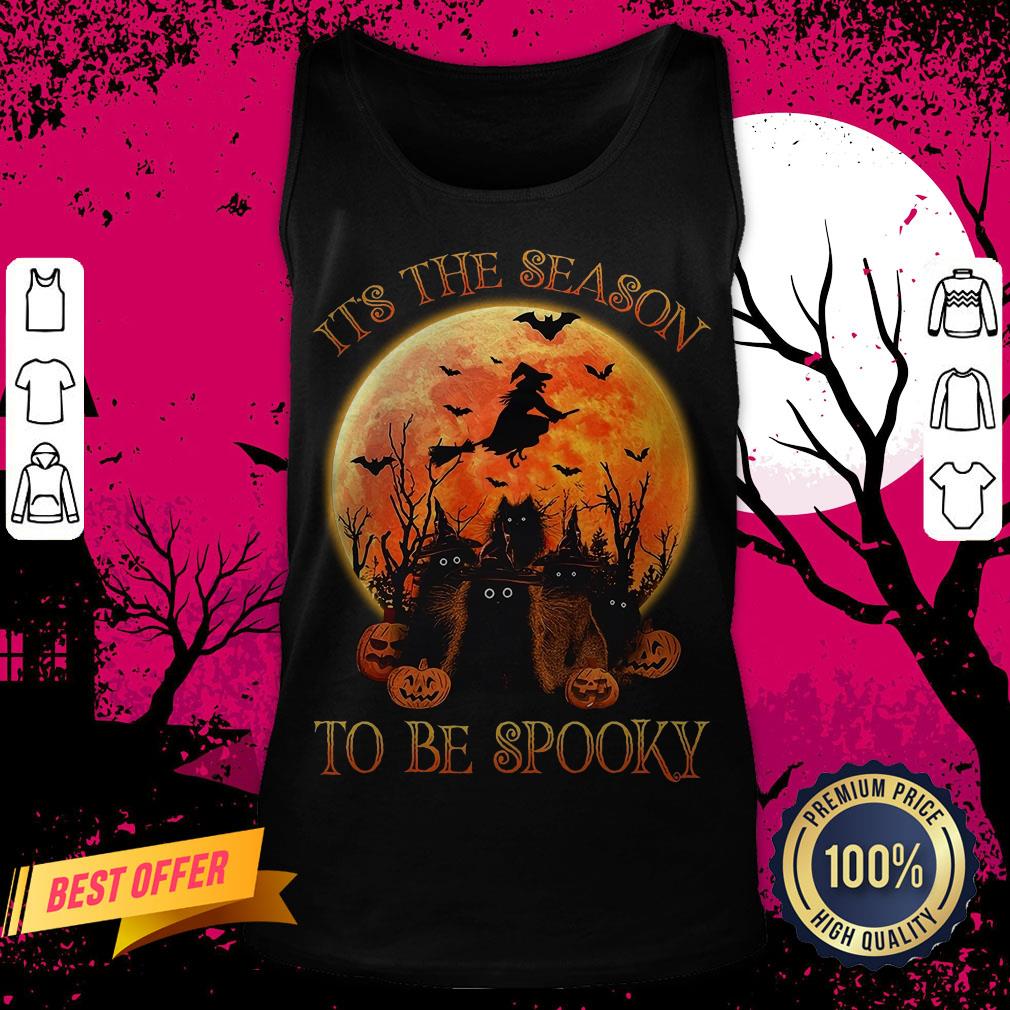 Cat It's The Season To Be Spooky Halloween Shirt