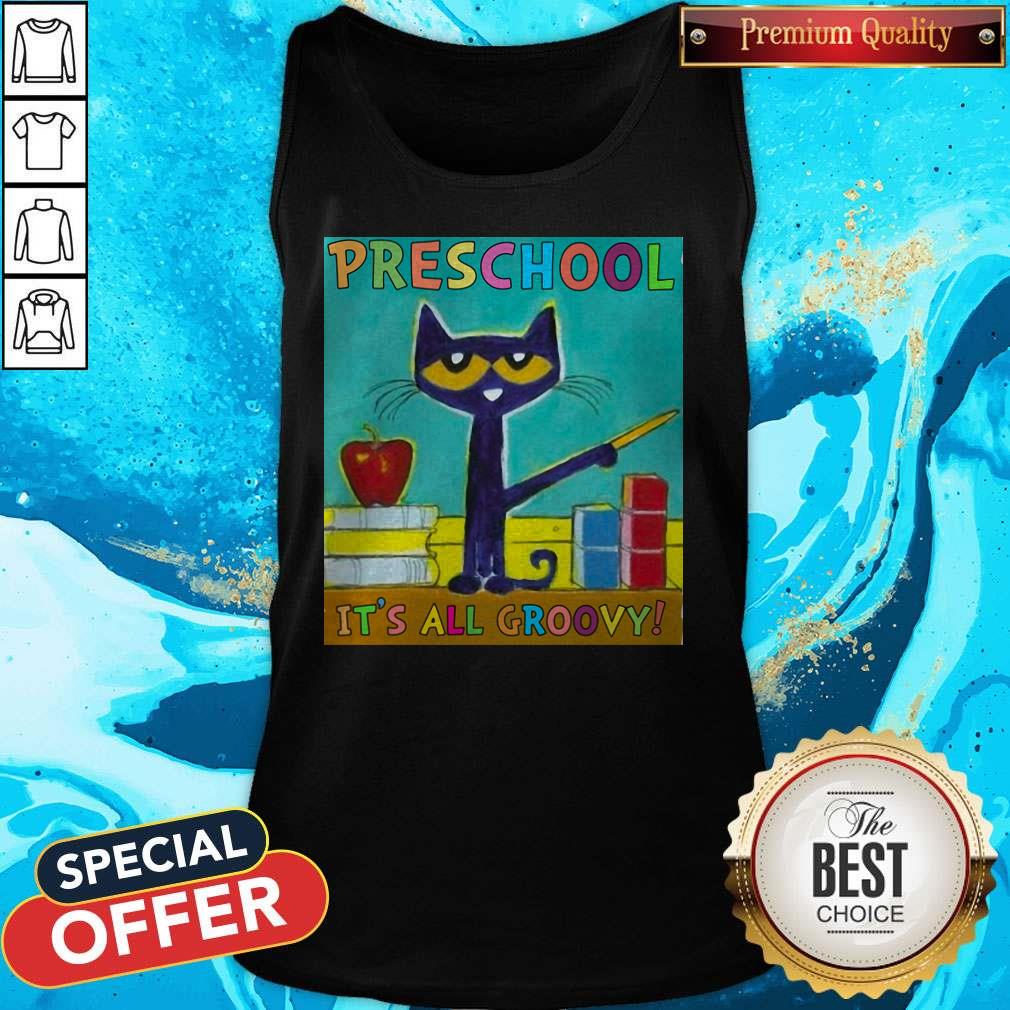Cat Preschool It's All Groovy Shirt
