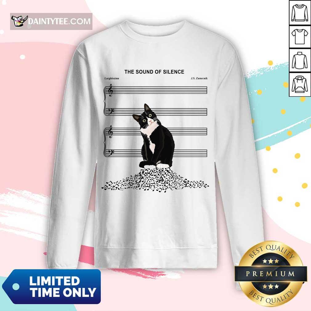 Cats And Music The Sound Of Silence Shirt