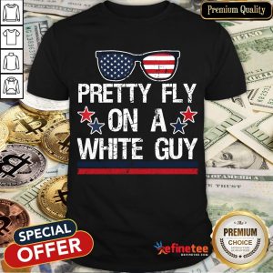 Pretty Fly On A White Guyfly On Pence Head Funny Vp Debate Shirt