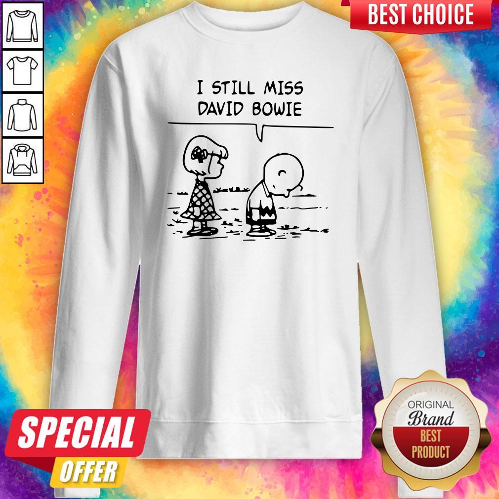 Charlie Brown I Still Miss David Bowie Shirt