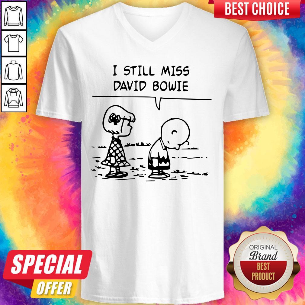 Charlie Brown I Still Miss David Bowie Shirt