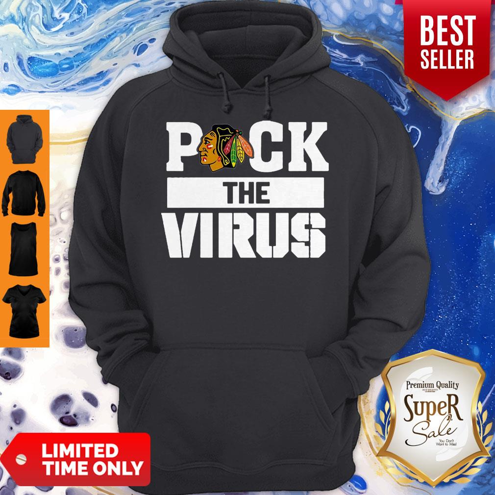 Chicago Blackhawks Puck The Virus Shirt