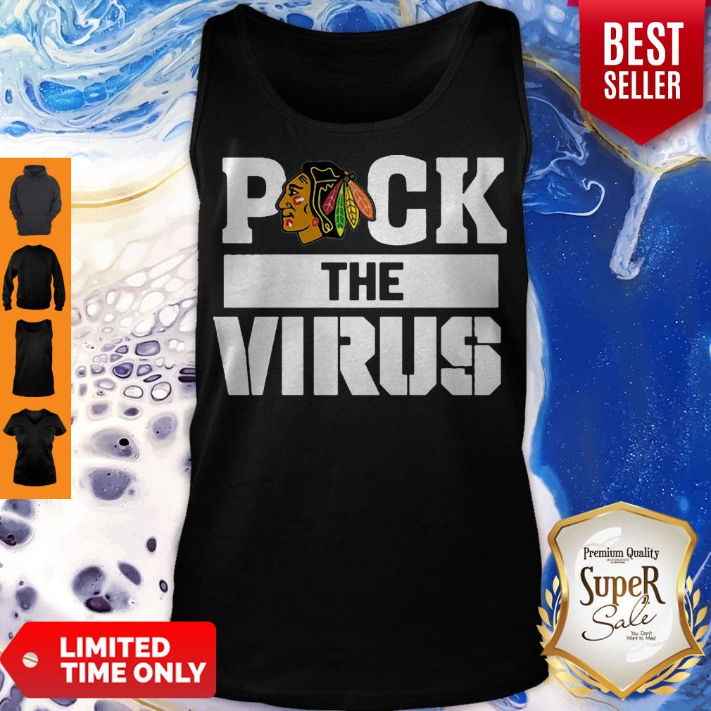 Chicago Blackhawks Puck The Virus Shirt