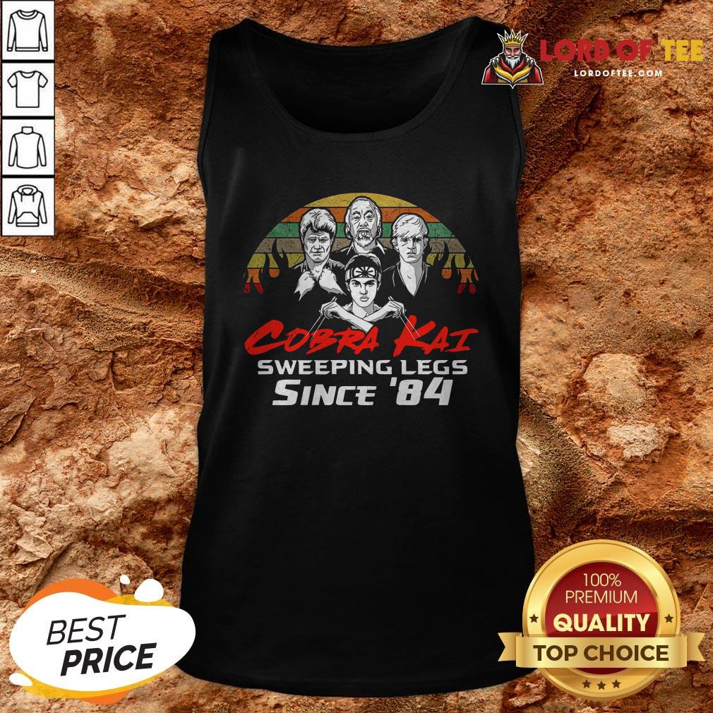 Cobra Kai Sweeping Legs Since ’84 Vintage Shirt