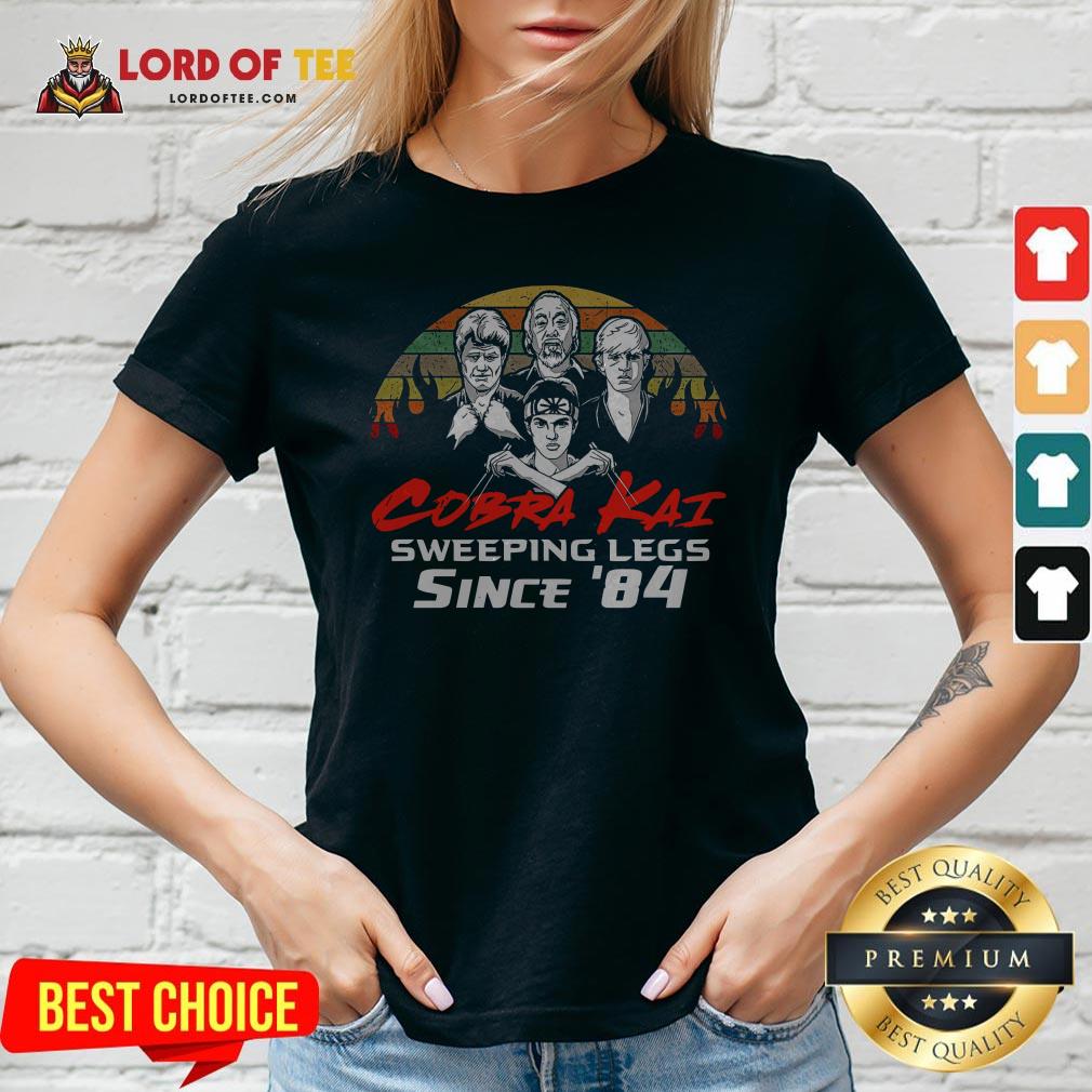 Cobra Kai Sweeping Legs Since ’84 Vintage Shirt
