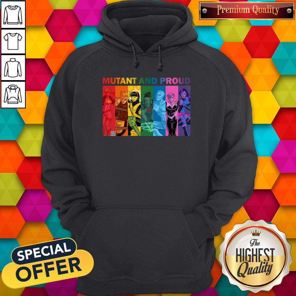Cool Lgbt Mutant And Proud Pin On Xmen Shirt