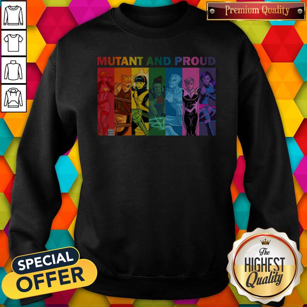 Cool Lgbt Mutant And Proud Pin On Xmen Shirt