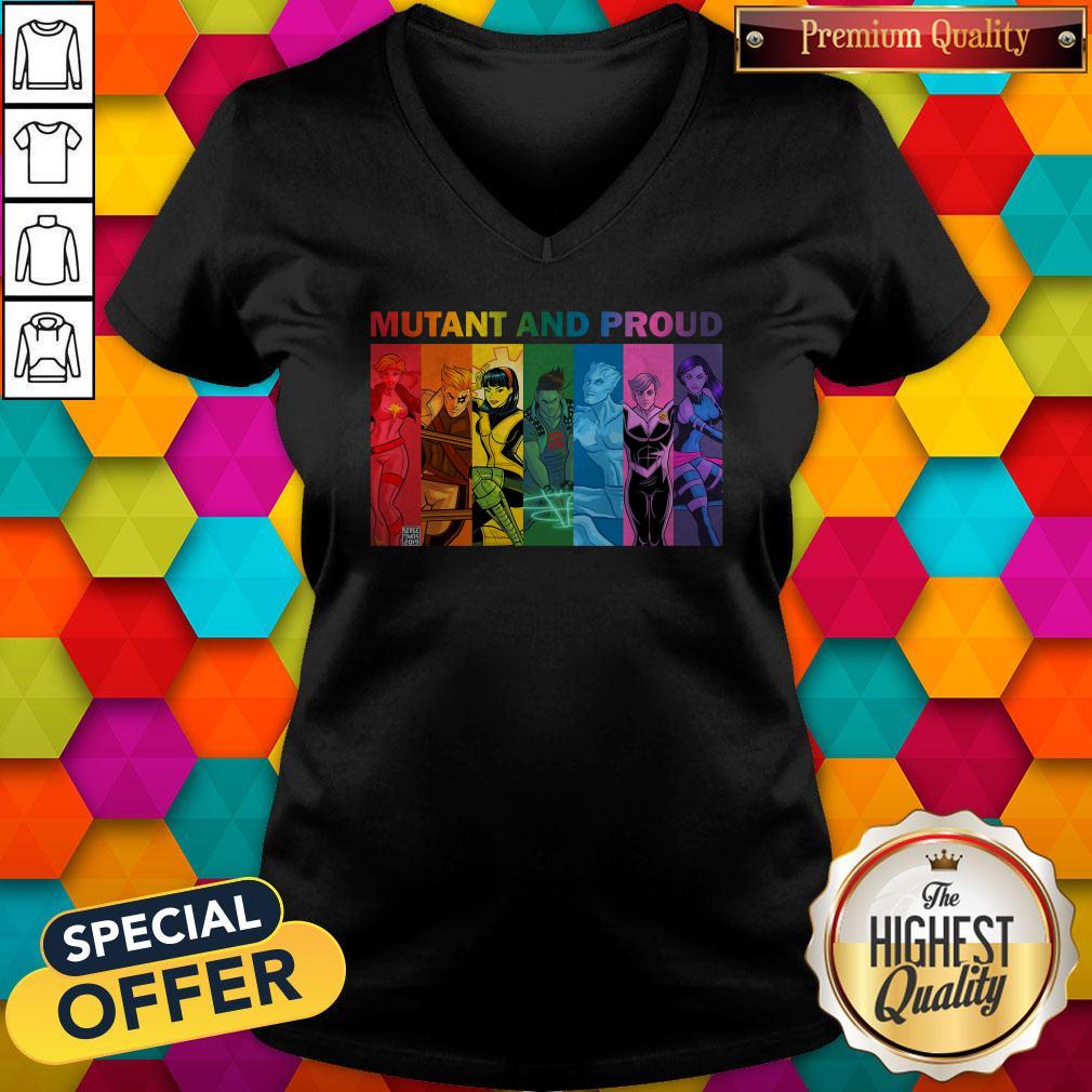 Cool Lgbt Mutant And Proud Pin On Xmen Shirt