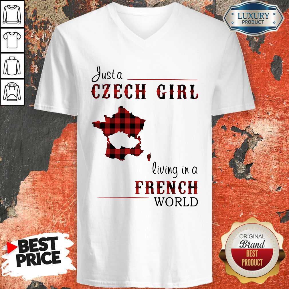 Cool Ljust A Czech Girl Living In A French World Shirt