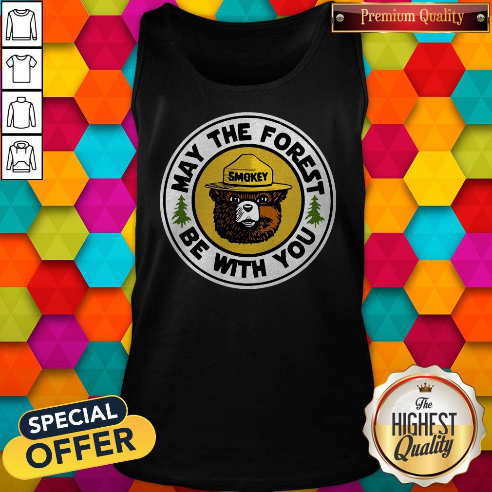 Cool Smokey Bear May The Forest Be With You Shirt