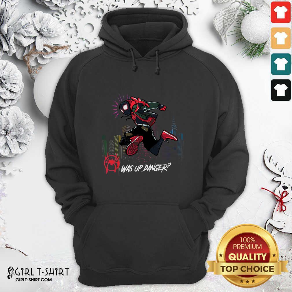 Cool Spider Man Miles Morales Was Up Danger Shirt