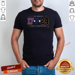 Official Los Angeles Baseball World Championships T-Shirt