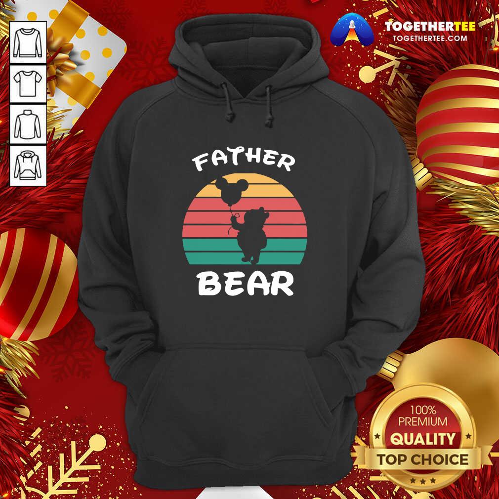 Cute Father Bear Disney Vintage Retro Shirt