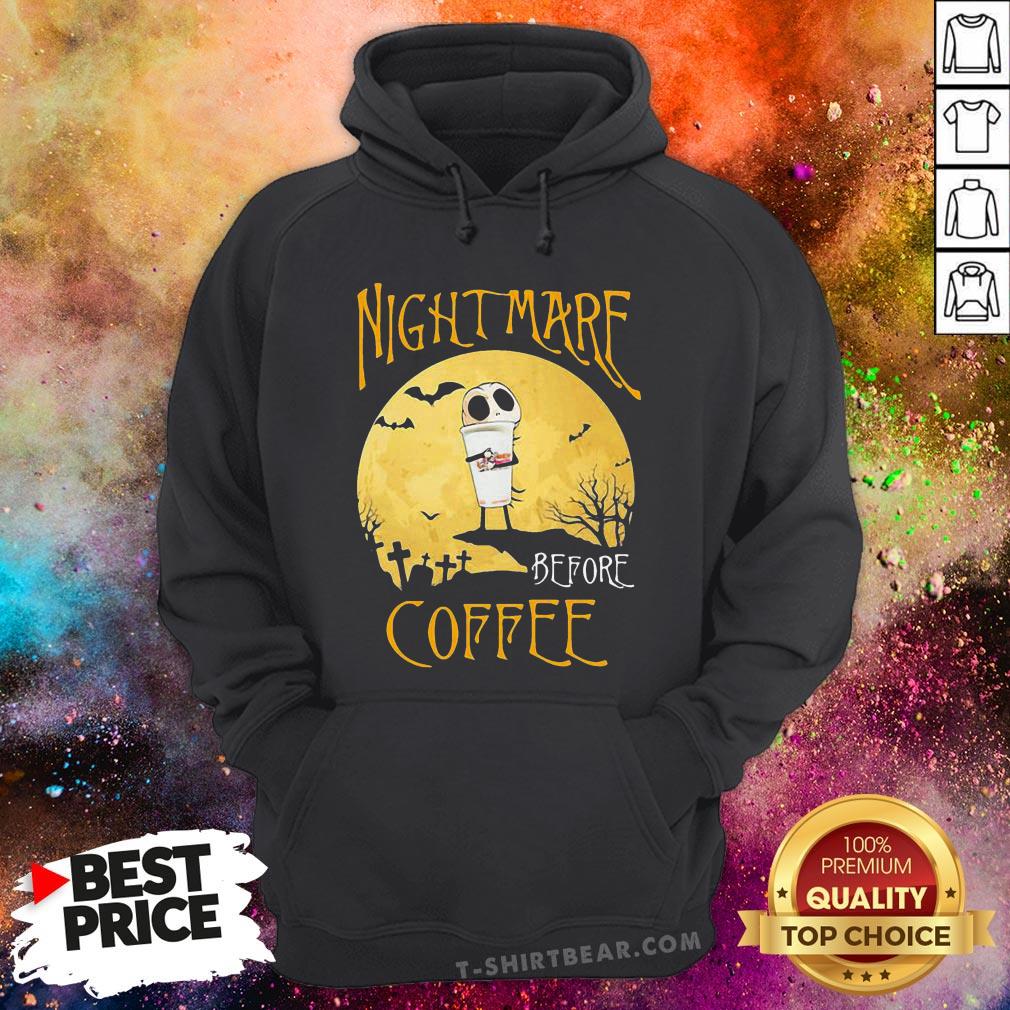 Cute Nightmare Before Dunkin Donuts Halloween Shirt