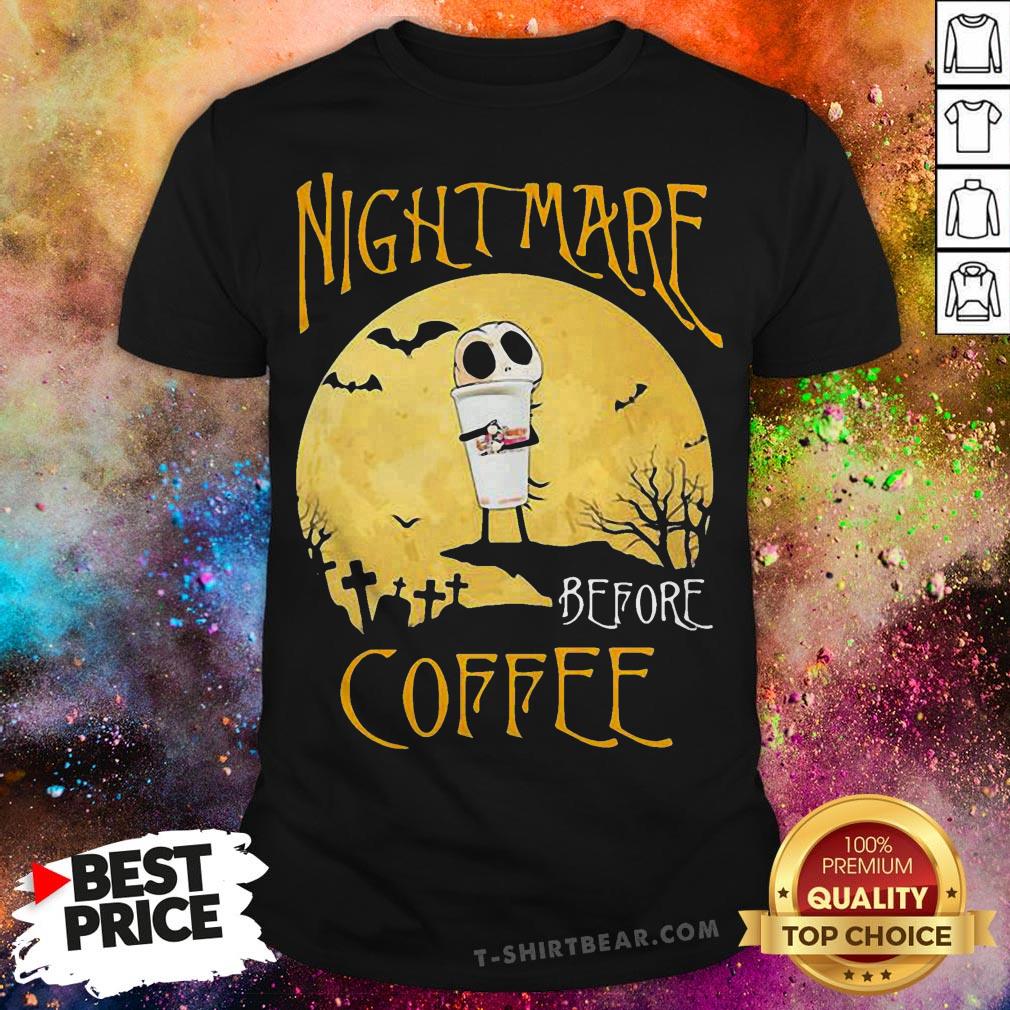 Cute Nightmare Before Dunkin Donuts Halloween Shirt