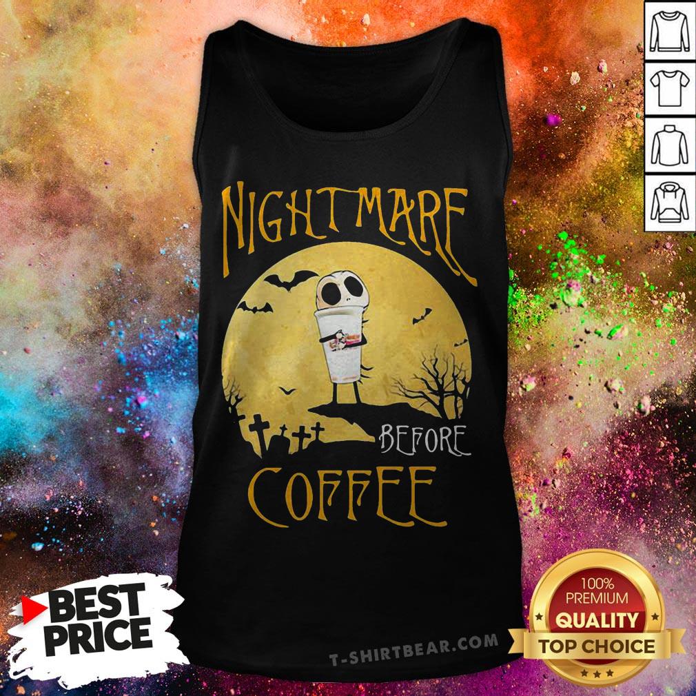 Cute Nightmare Before Dunkin Donuts Halloween Shirt