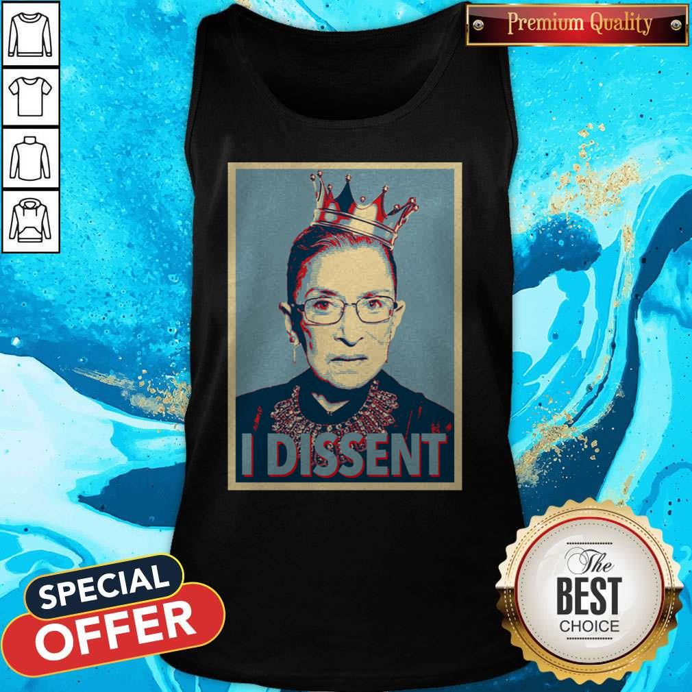 Cute Ruth Bader Ginsburg I Dissent Shirt