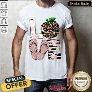 Love Apple Leopard Shirt