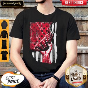 Nebraska Cornhuskers American Flag Independence Day Father's Day Shirt