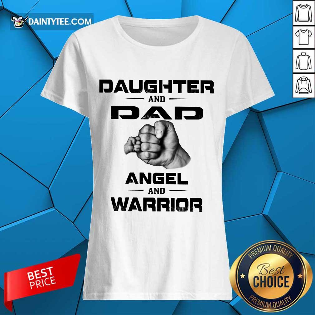Daughter And Dad Angel And Warrior Shirt