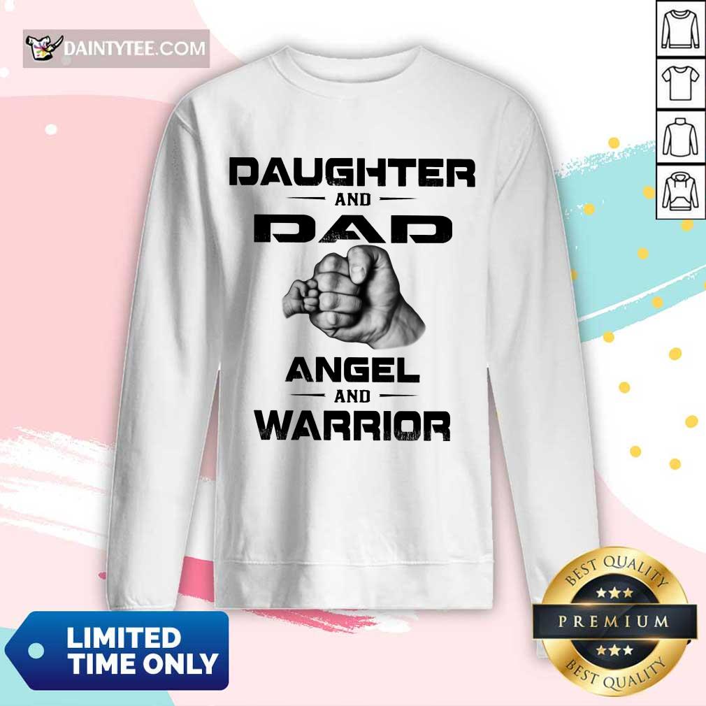 Daughter And Dad Angel And Warrior Shirt