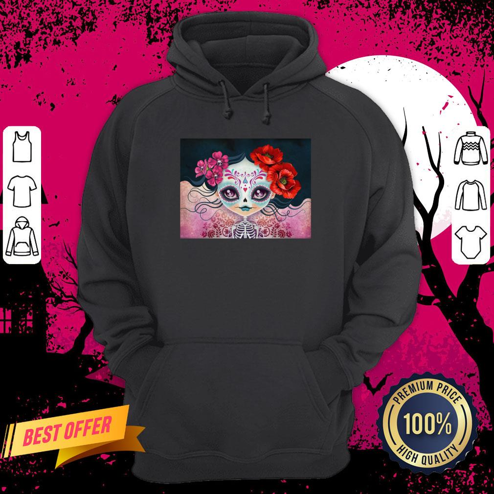 Day Of The Dead Dia De Muertos Amelia Calavera Sugar Skull Shirt