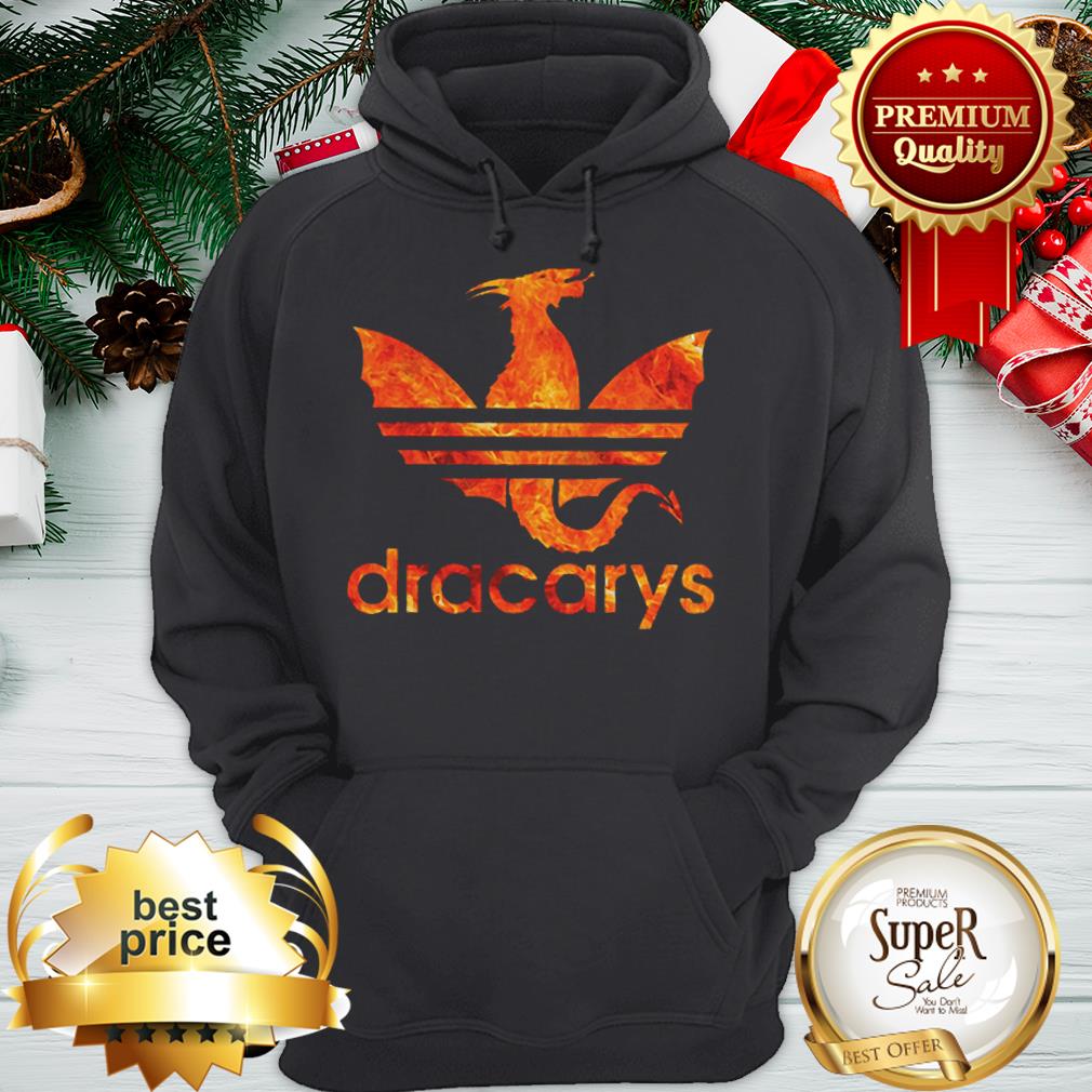 Dracarys Dragon Fire GOT Game Of Thrones Daenerys Targaryen Adidas Logo Shirt