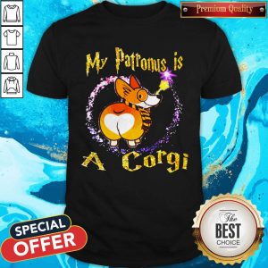Awesome My Patronus Is A Corgi Shirt