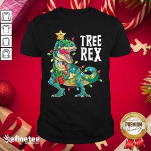 Fantastic Tree Rex Shirt Christmas Tree Dinosaur Shirt