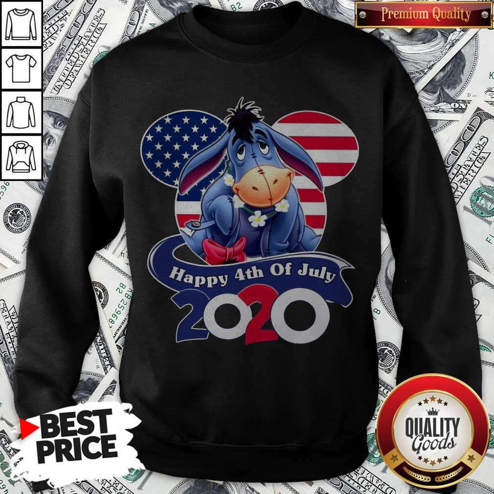 Eeyore Happy 4th Of July 2020 American Flag Shirt