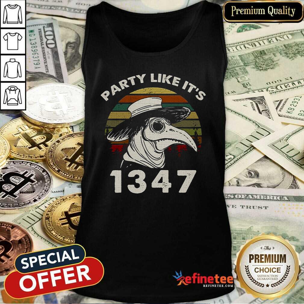 Fantastic Party Like Its 1347 Black Doctor Shirt