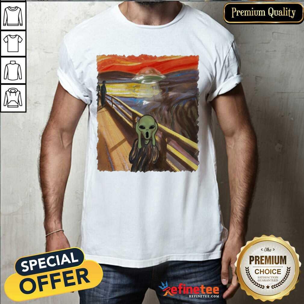 Fantastic Van Gogh Alien Shirt