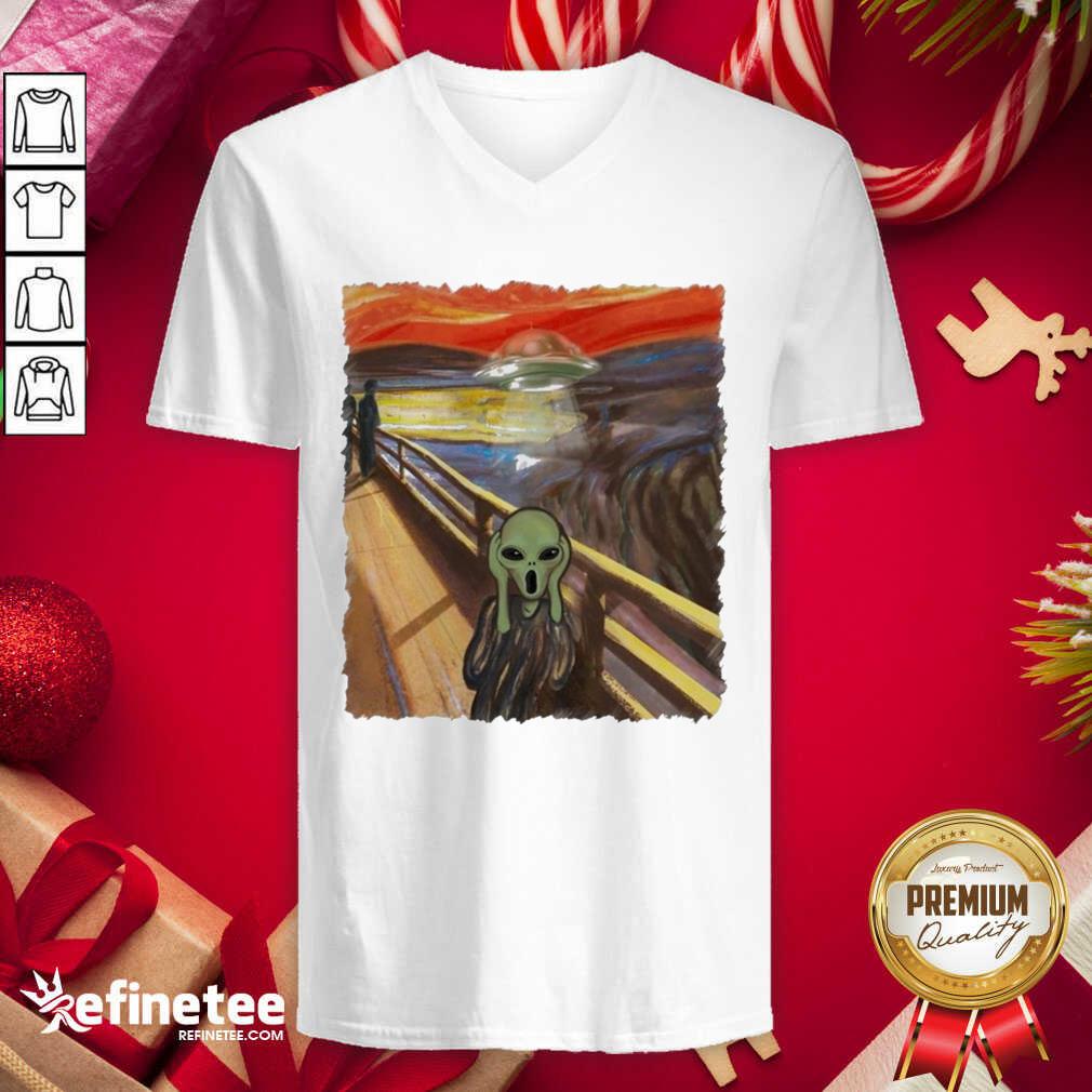 Fantastic Van Gogh Alien Shirt