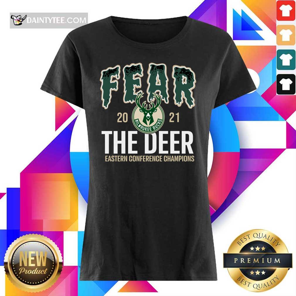 Fear 2021 The Deer Eastern Conference Finals Champions Milwaukee Bucks Shirt