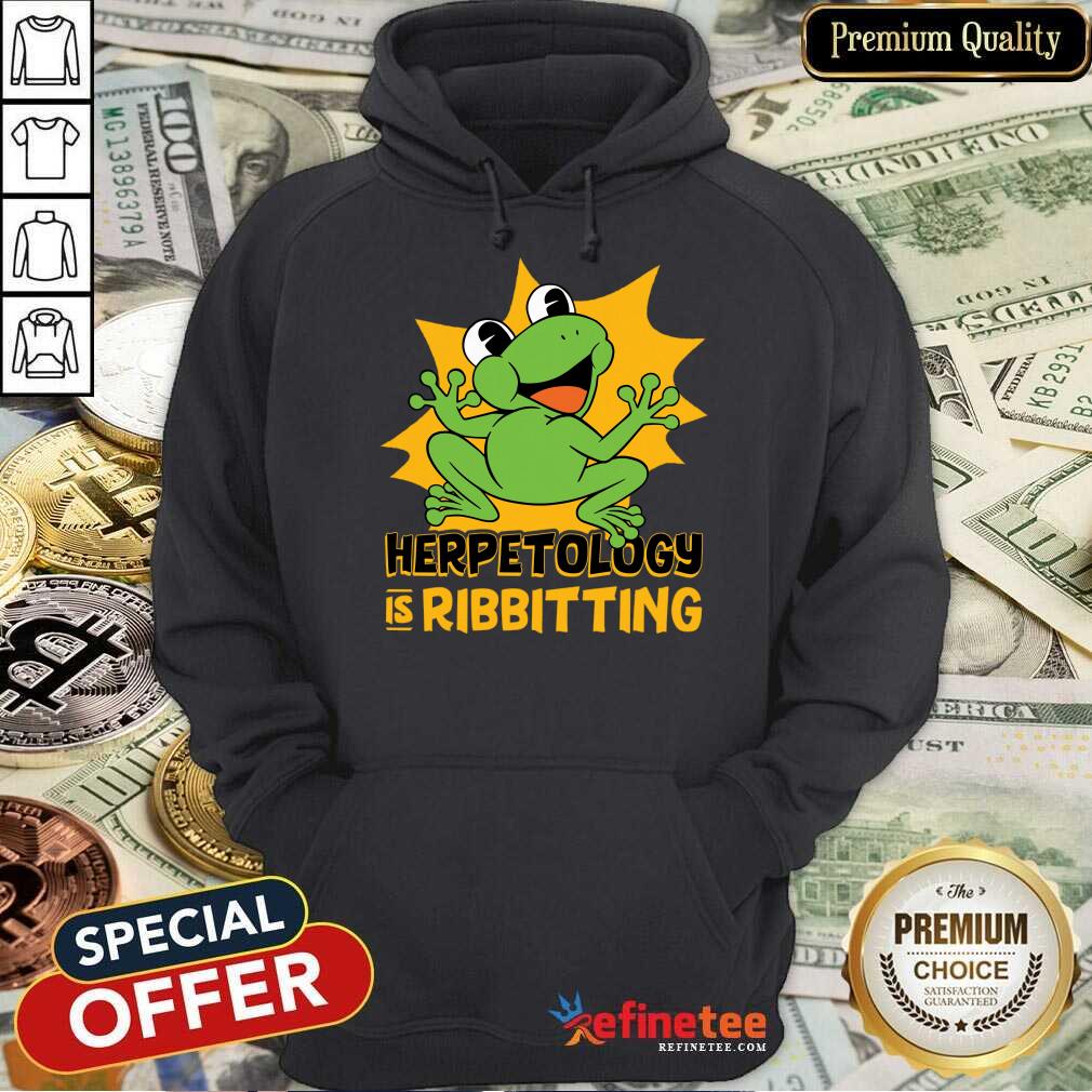 Frog Herpetology Is Ribbiting Shirt