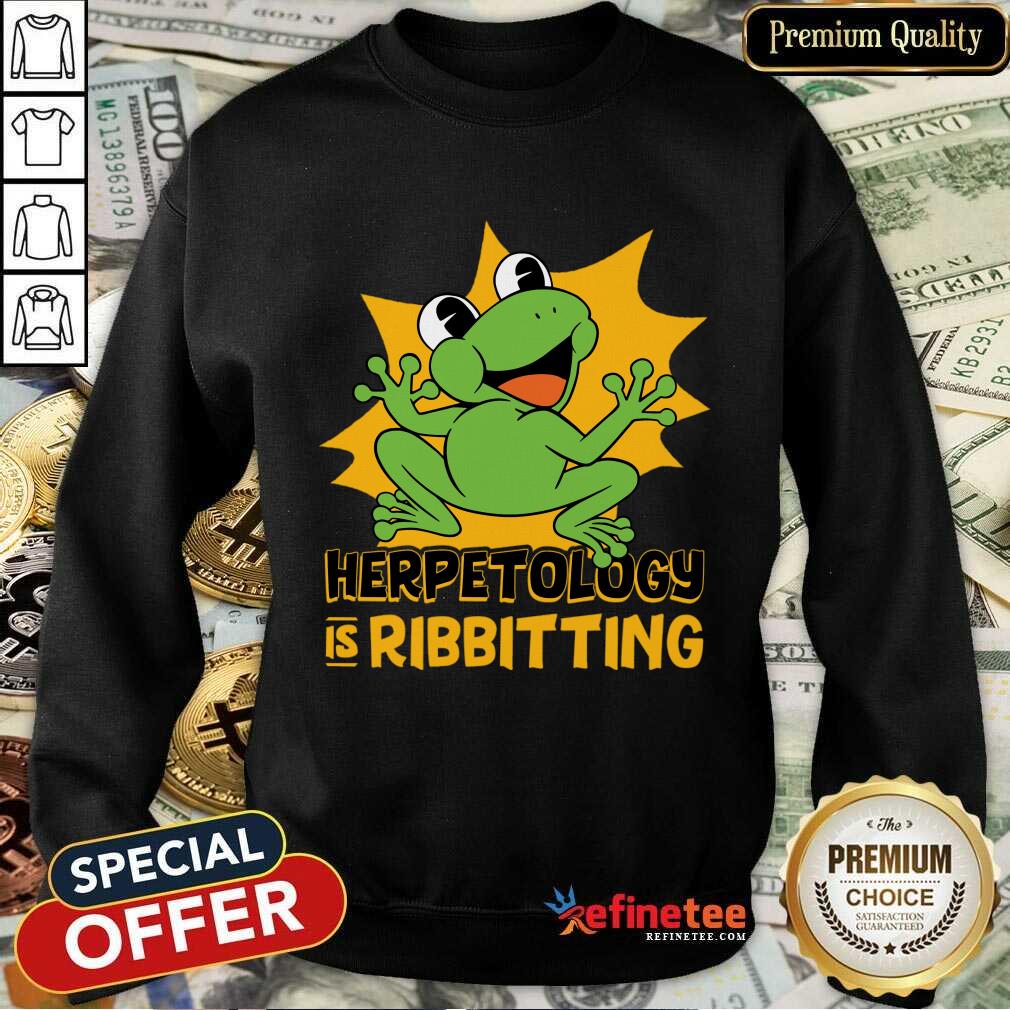 Frog Herpetology Is Ribbiting Shirt