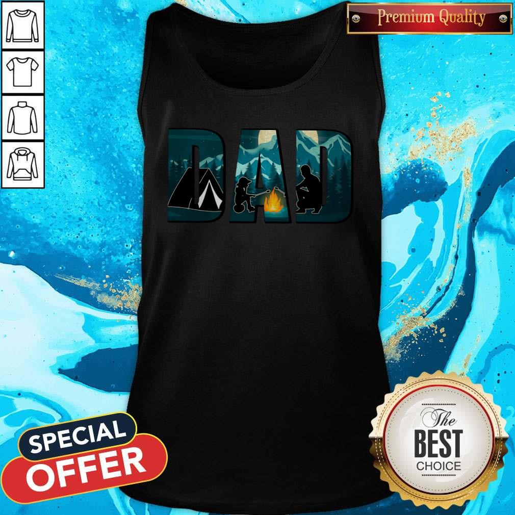 Funny Dad Camping Shirt