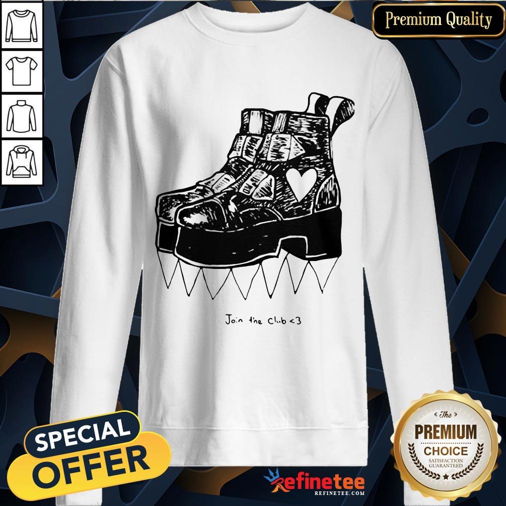 Funny Deathstud Boots Join The Club Shirt