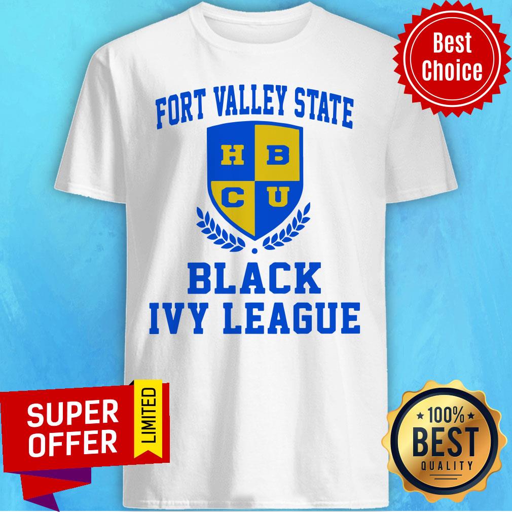 Funny Fort Valley State HBCU Black Ivy League Shirt