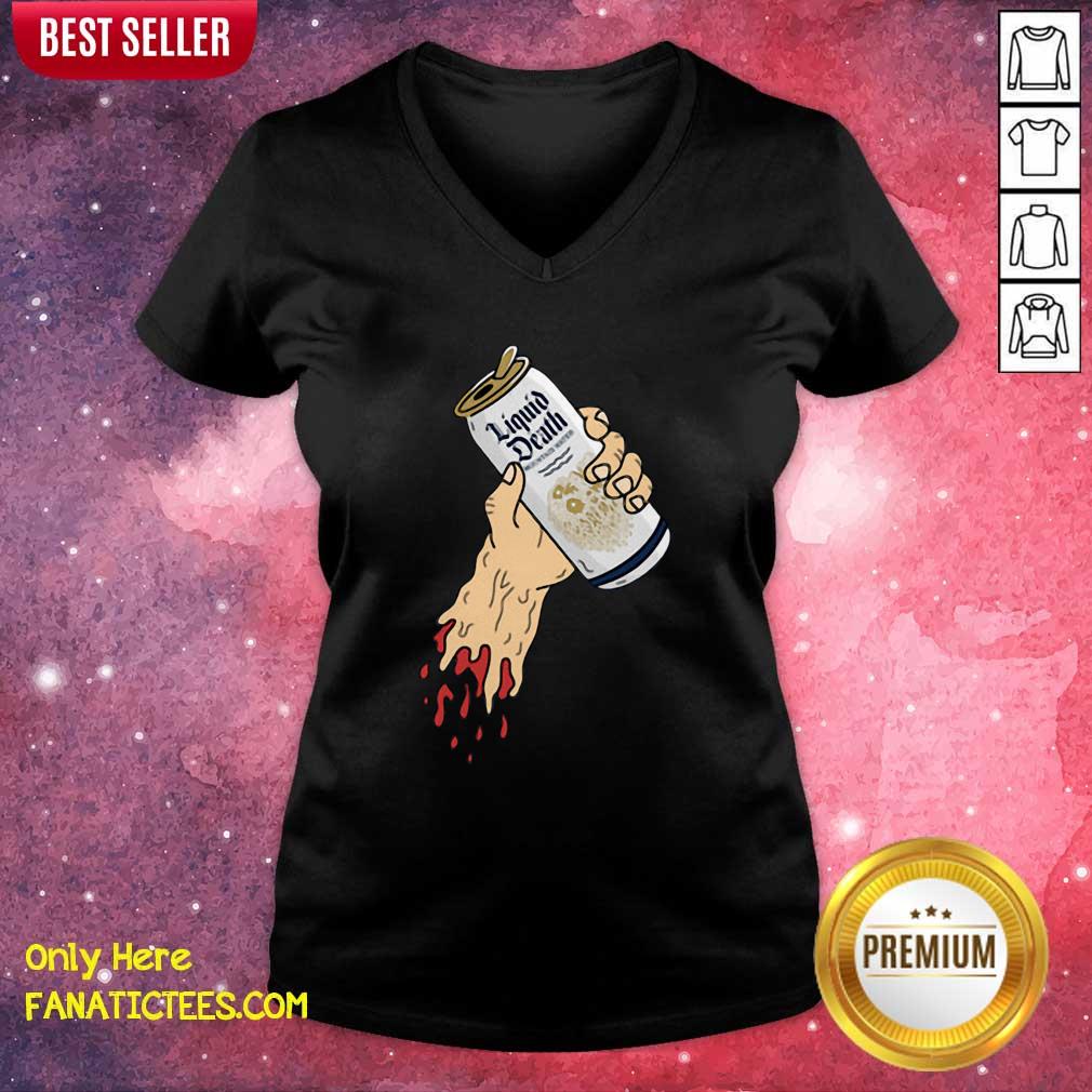 Funny Liquid Death Merch Death Grip Shirt