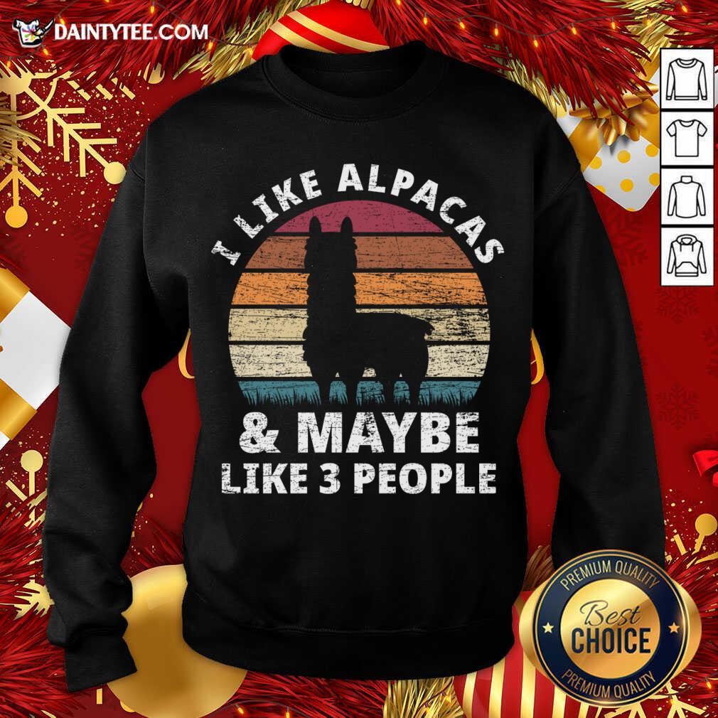 Funny Llama Alpaca Love Of Animals T-Shirt