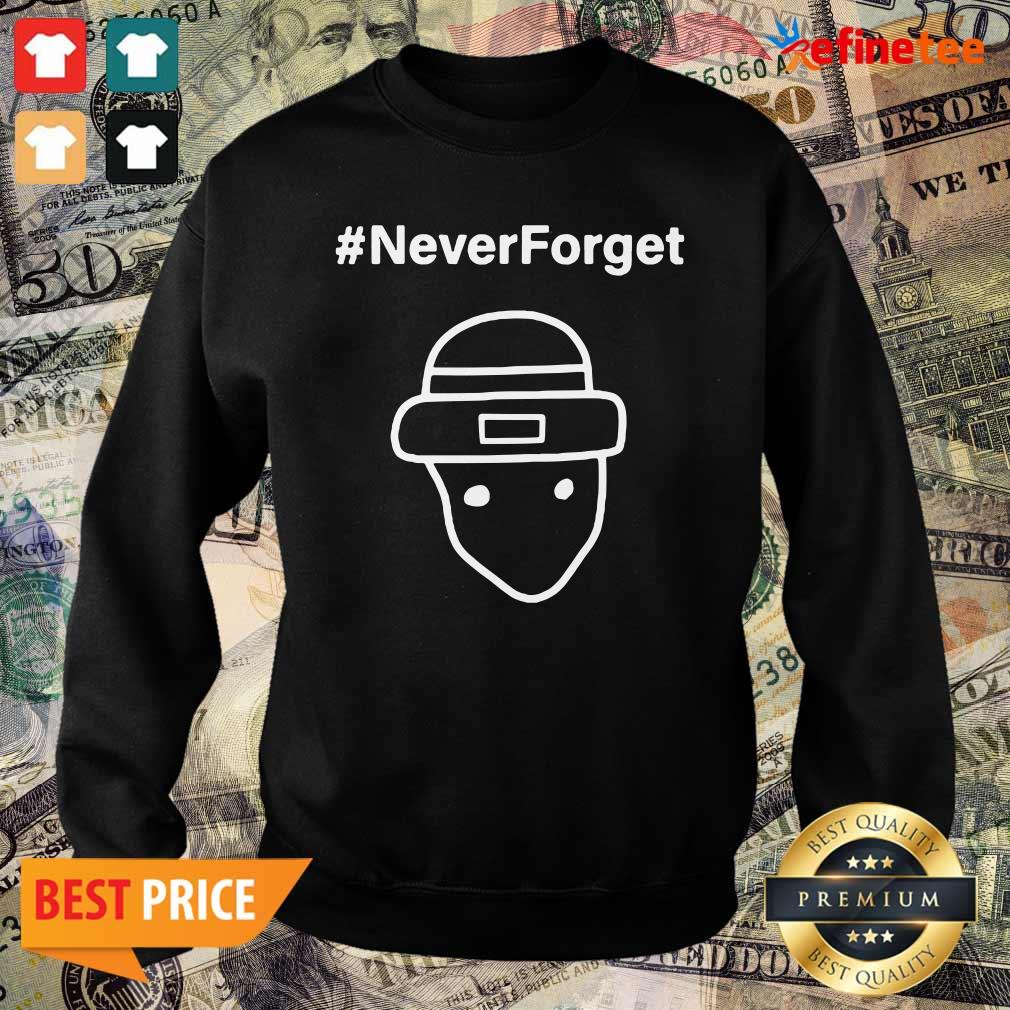 Funny Never Forget Leprechaun Flute Meme St Patricks Pattys Day 2021 Shirt