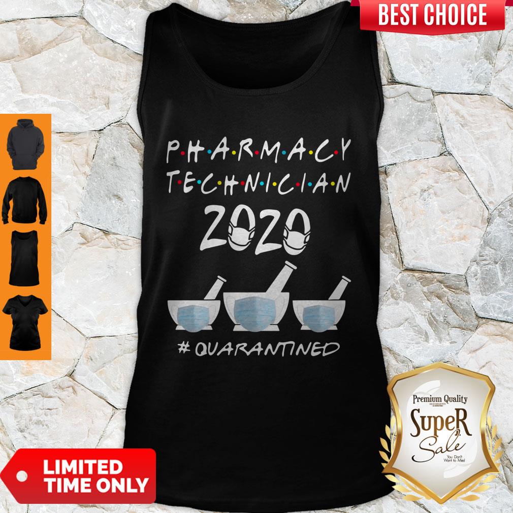 Funny Pharmacy Technician 2020 Mask Quarantined Covid-19 Shirt