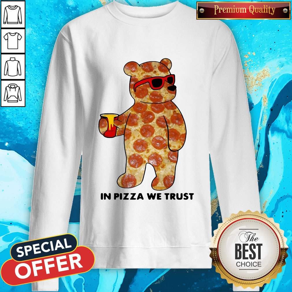 Funny Pizza Bear In Pizza We Trust 2020 Shirt