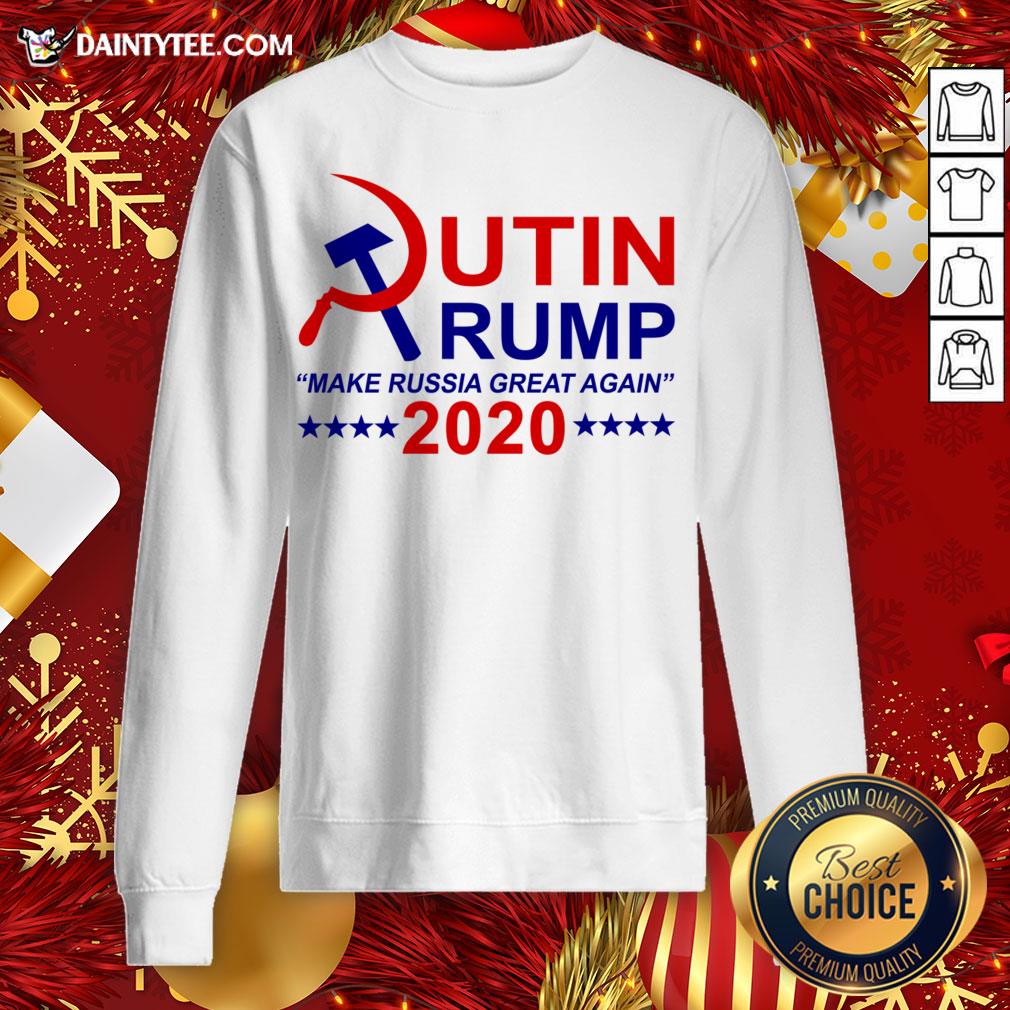 Funny Putin Trump 2020 Make Russia Great Again T-Shirt