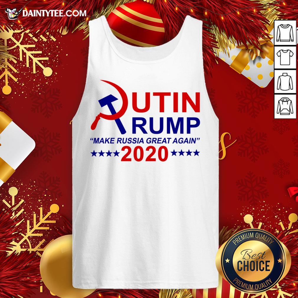 Funny Putin Trump 2020 Make Russia Great Again T-Shirt