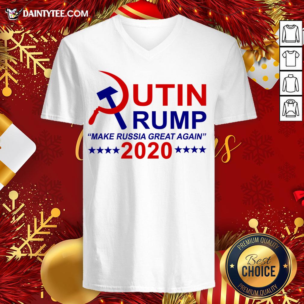 Funny Putin Trump 2020 Make Russia Great Again T-Shirt