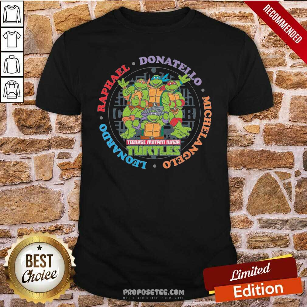 Funny Raphael Donatello Michelangelo Leonardo Ninja Turtles Shirt
